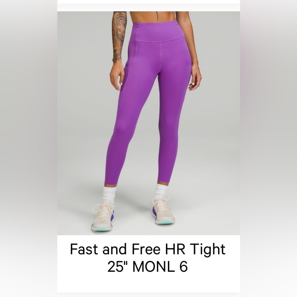 Lulu Fast and Free HR Tight 25”